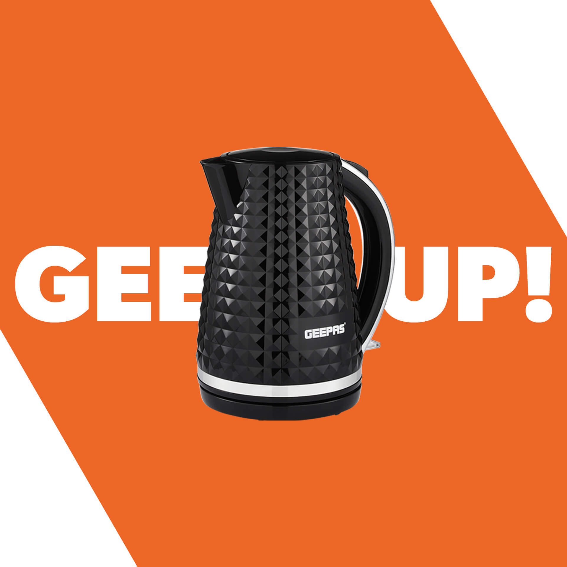 a black smart kettle