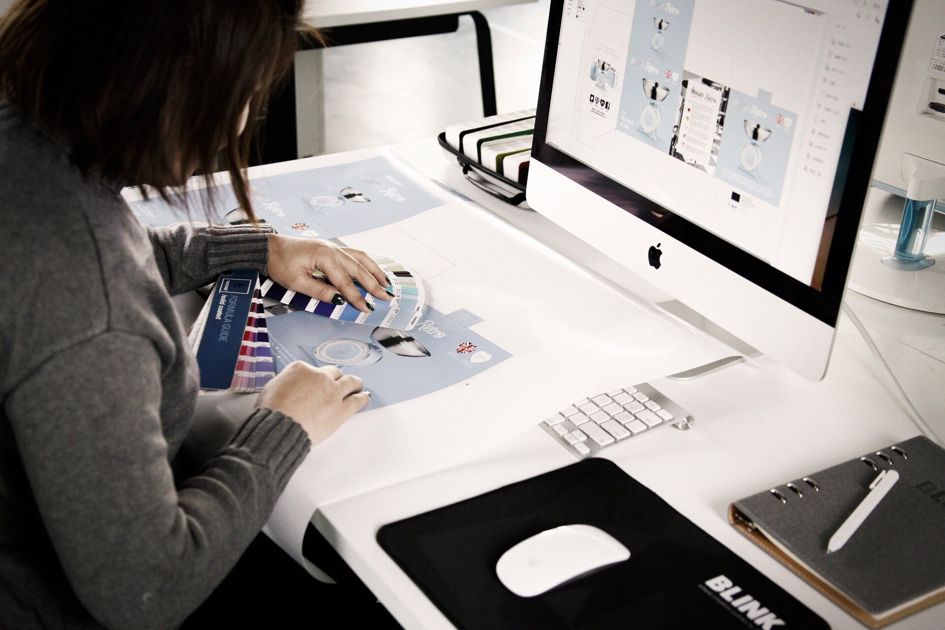 Artwork and packaging design at Blink China