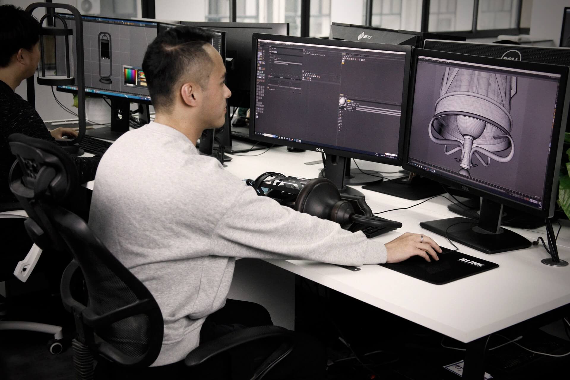 CGI artist working at Blink China studio